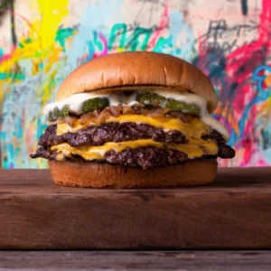 Double Smash Cheeseburger
